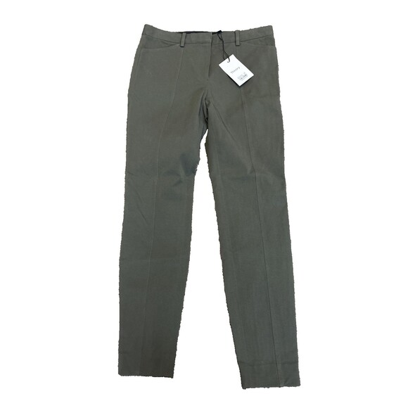 NWT New $295 Theory Seam Trouser Teak Knit Tech Women's size 4 - Picture 1 of 12